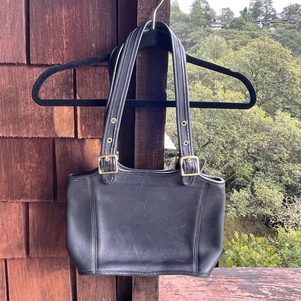 Coach Vintage Legacy Black Leather Bag